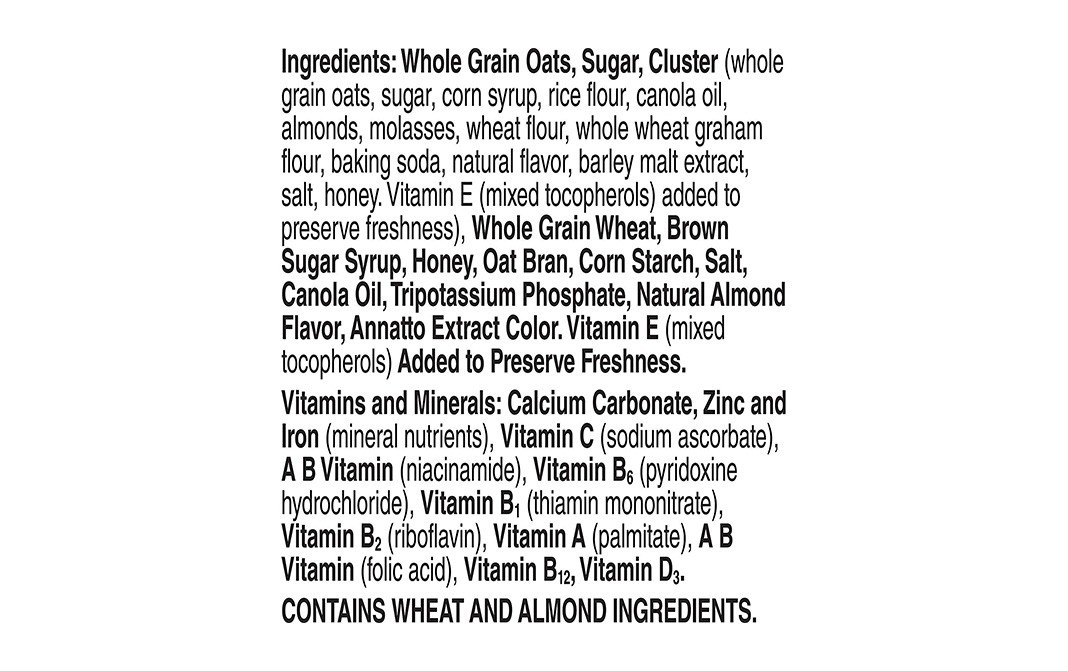 General Mills Naturrally Flavoured Honey Nut Cheerios, Medley Crunch Whole Grain Oats   Box  371 grams